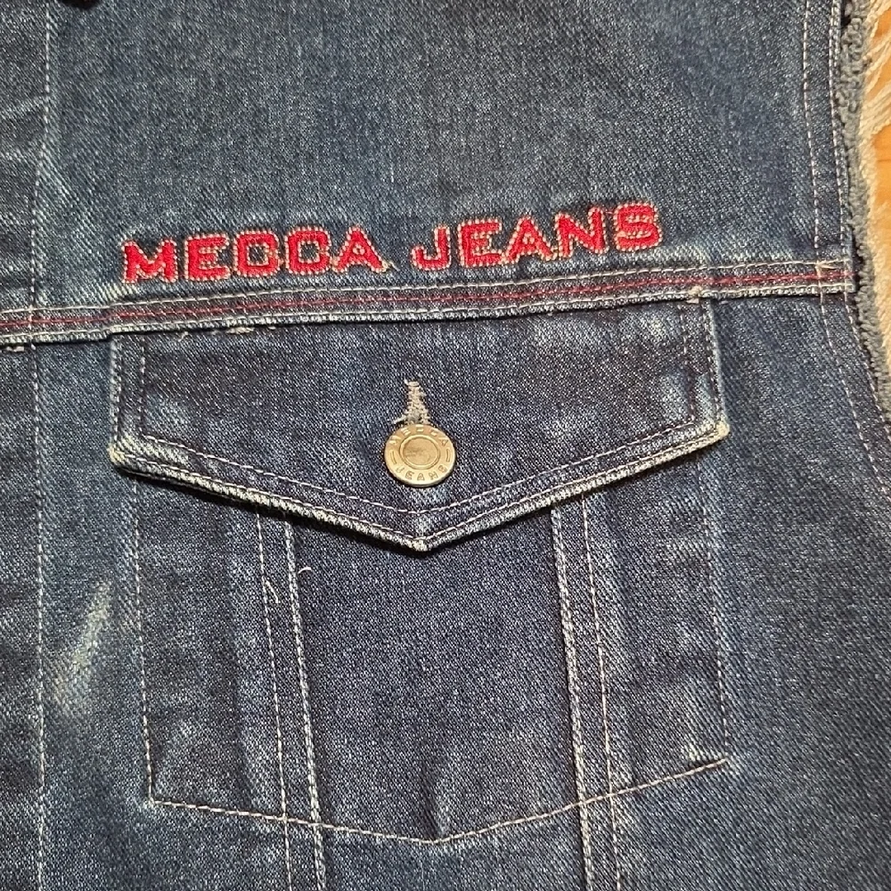 KISS Upcycled Denim Vest - Picture 4 of 6